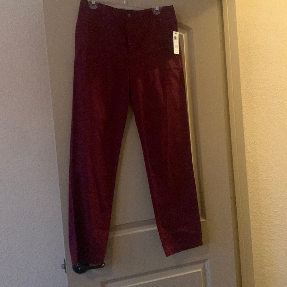 Maroon Polo Slacks
